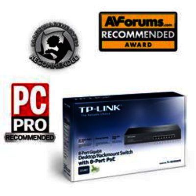 TP LINK TL-SG1008PE 8-Port Gigabit Desk/Rack Switch with 8-Port POE TP LINK TL-SG1008PE 8-Port Gigabit Desk/Rack Switch with 8-Port POE